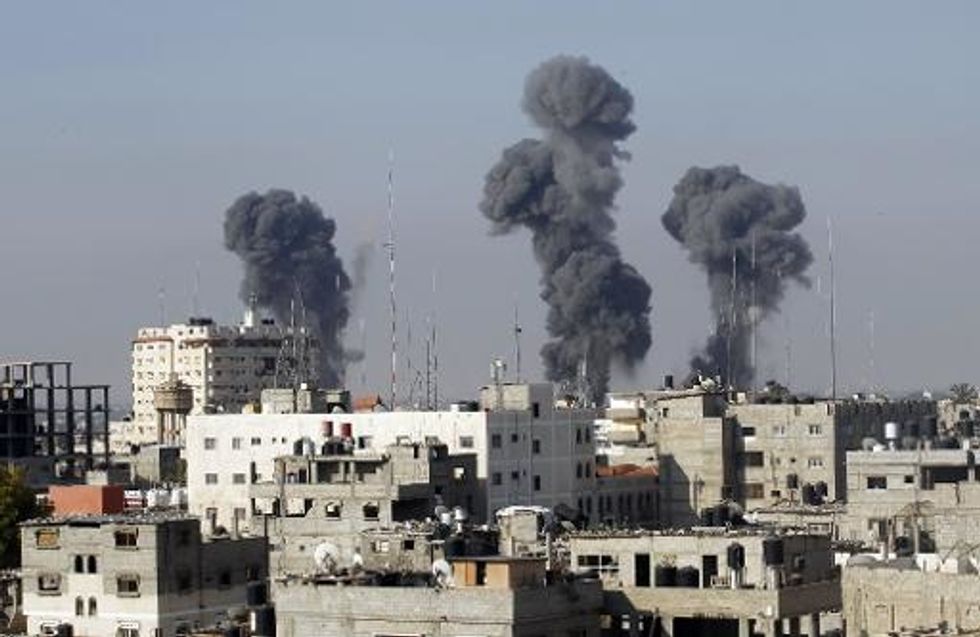 Israel Pounds Gaza As Hamas Targets Tel Aviv, Jerusalem