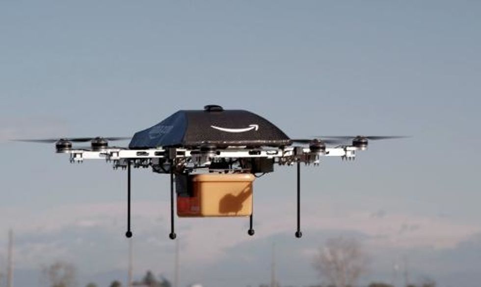 Amazon Seeks U.S. Permission For Drone Tests