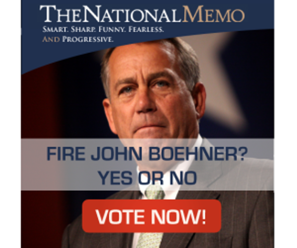 Should Congress Fire John Boehner?