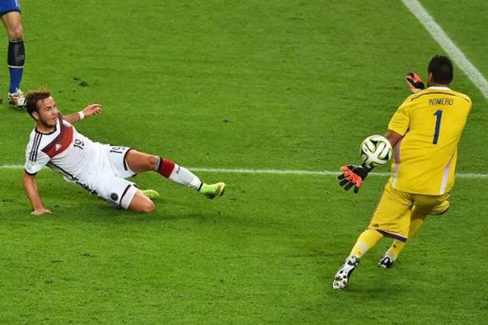 Goetze Strikes As Germany Win World Cup