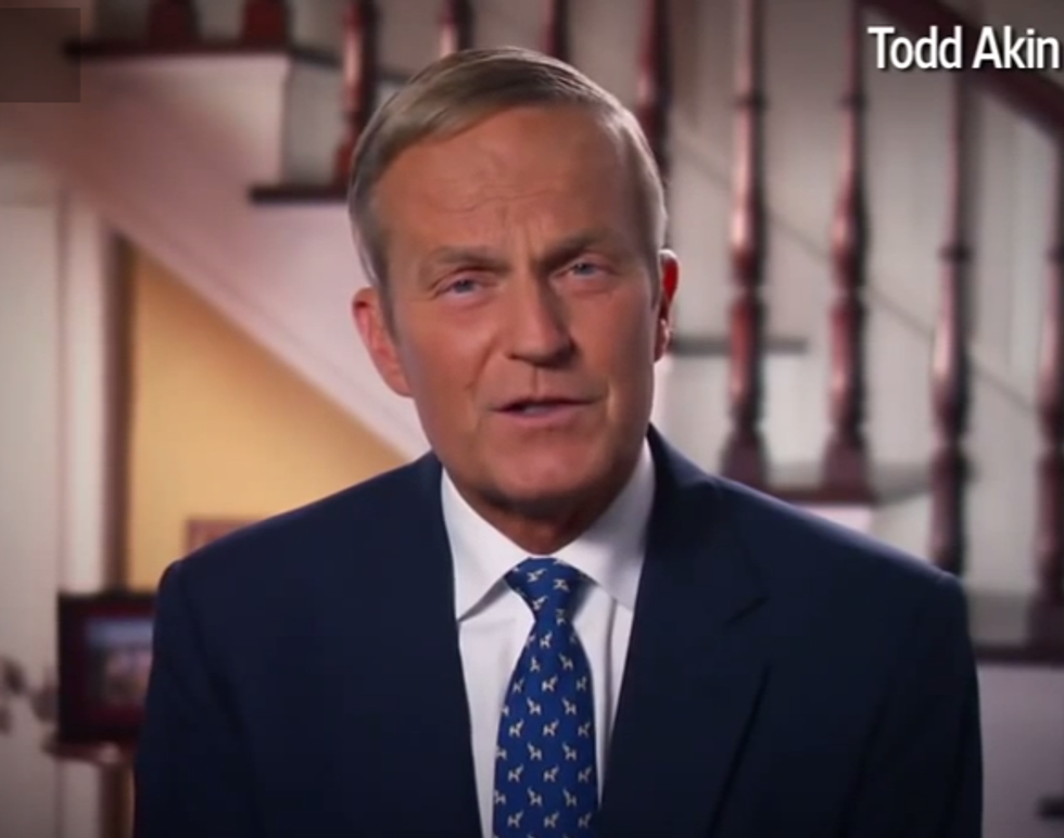 Todd Akin Is Back, And More Delusional Than Ever