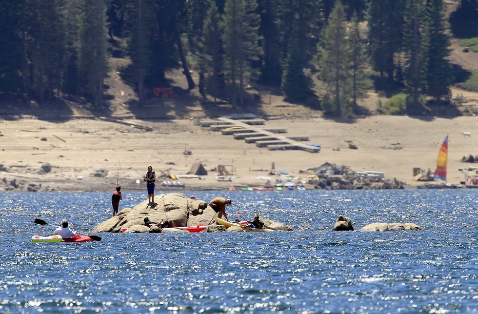 Low Snowpack Affects California Reservoirs