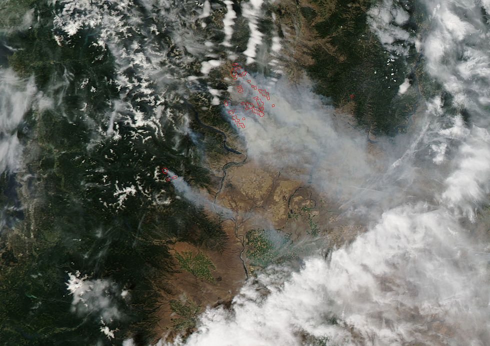 Northwest Fires Burn Almost 1 Million Acres, Dozens Of Homes