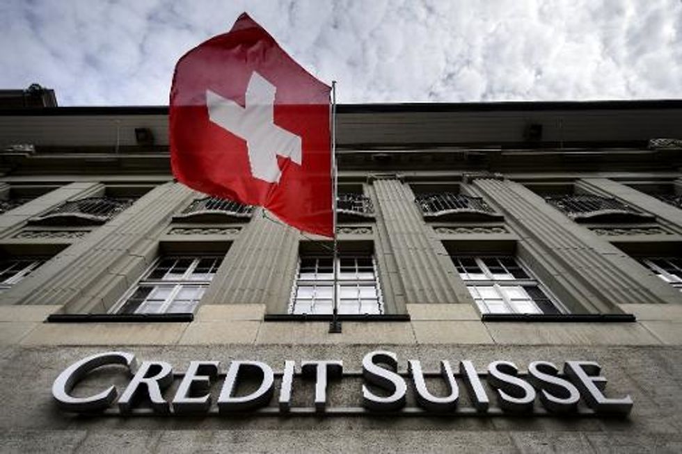 Credit Suisse Posts Heavy Loss After U.S. Tax Fine