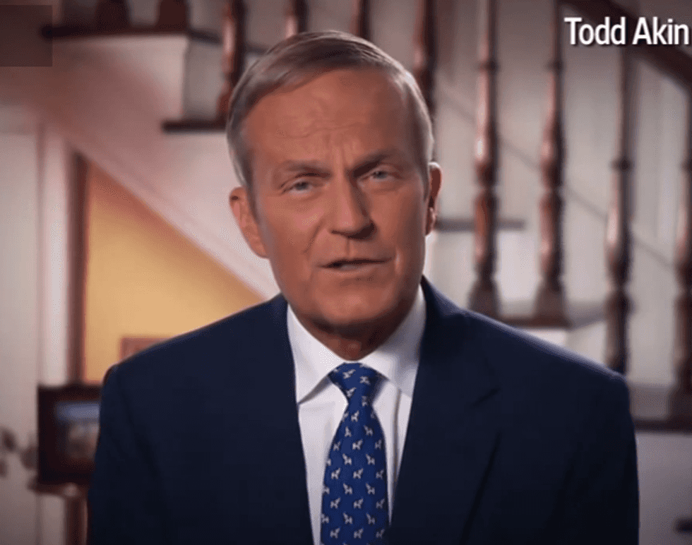Todd Akin’s Back Again To Talk Of Rape