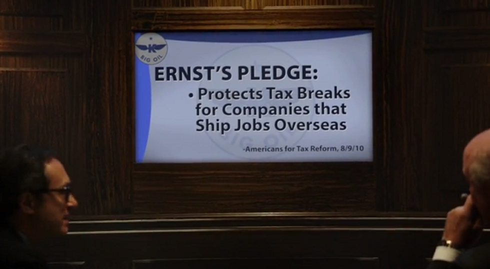 WATCH: Liberal Billionaire Launches Ad Campaign Slamming Iowa’s Ernst