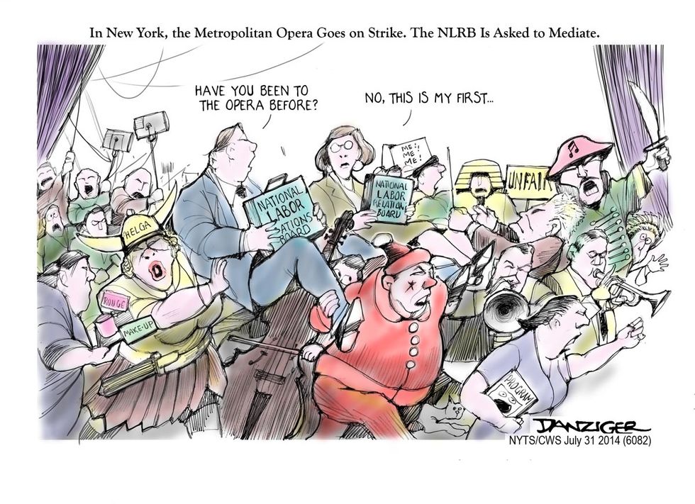 The Metropolitan Opera Goes On Strike