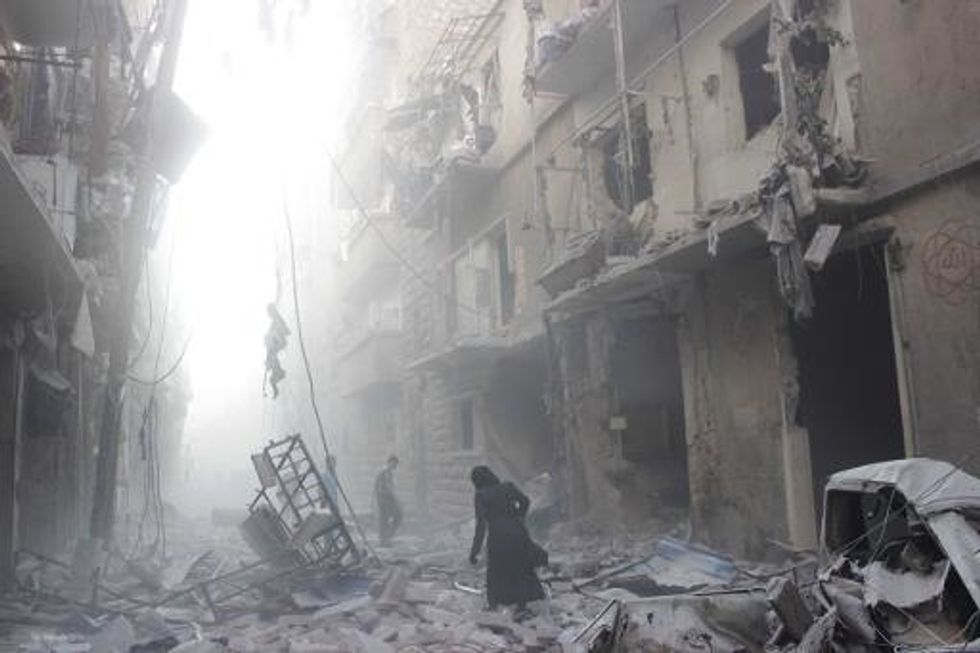‘Barrel Bomb’ Use In Syria On The Rise, Rights Group Says