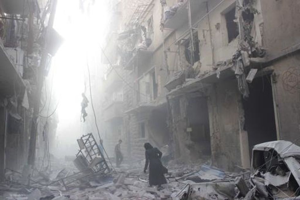 ‘Barrel Bomb’ Use In Syria On The Rise, Rights Group Says