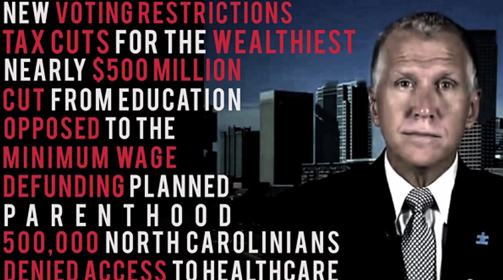 WATCH: GOP Candidate Hit With Brutal Attack Ad In North Carolina