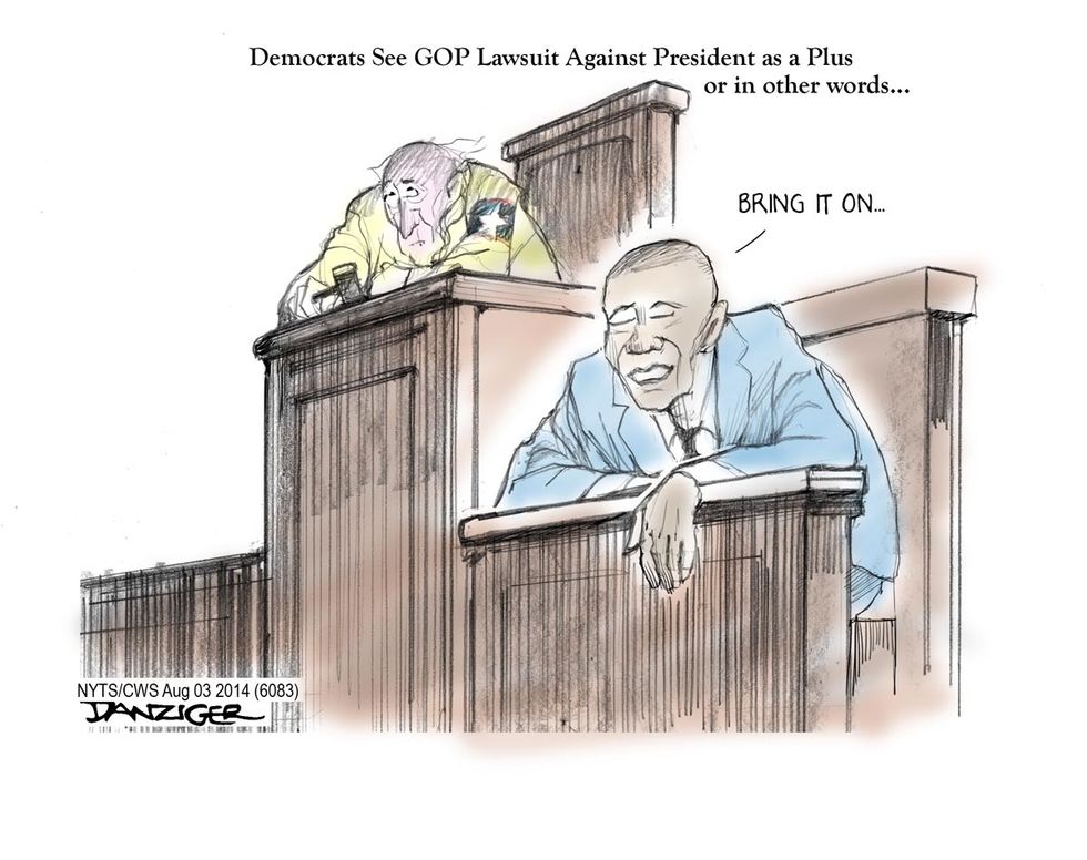 Democrats Look Forward To Boehner’s Lawsuit