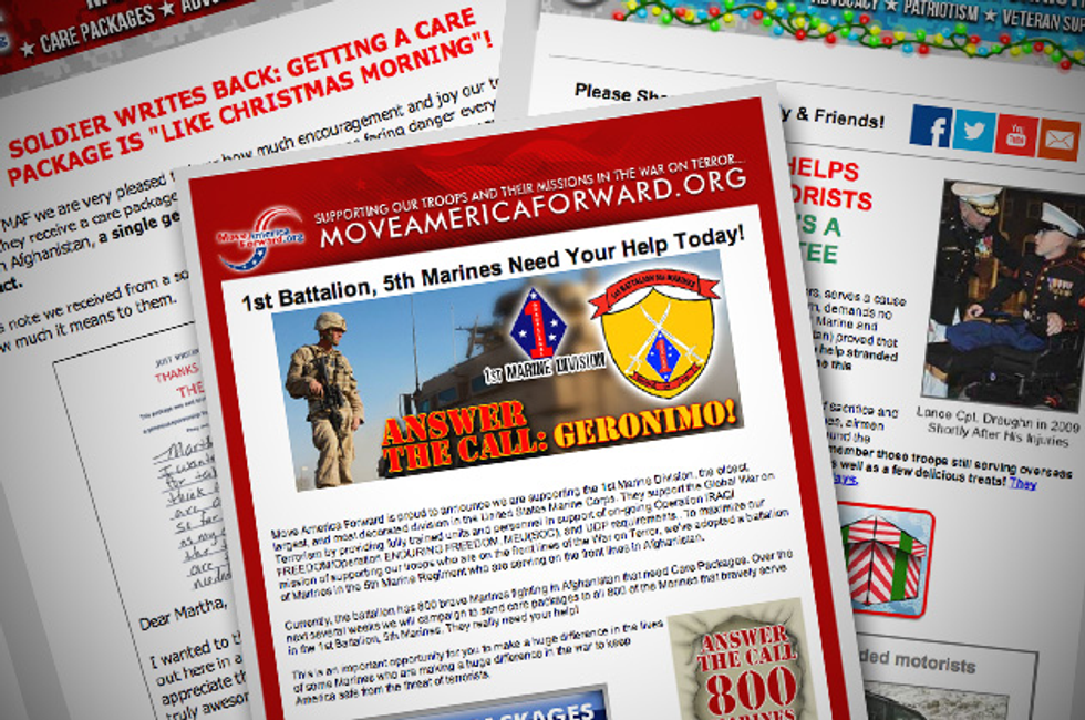 Pro-Troop Charity Misleads Donors While Lining Political Consultants’ Pockets