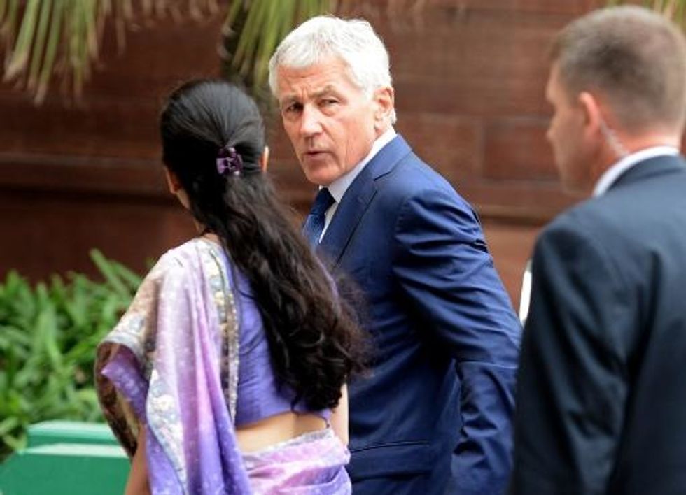 Hagel In India To Boost Defense Ties, Trade