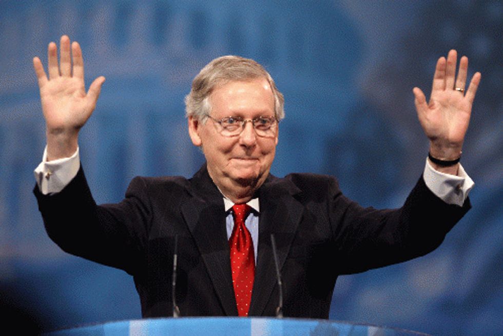McConnell’s Genius Pitch: Vote GOP, Get Another Shutdown