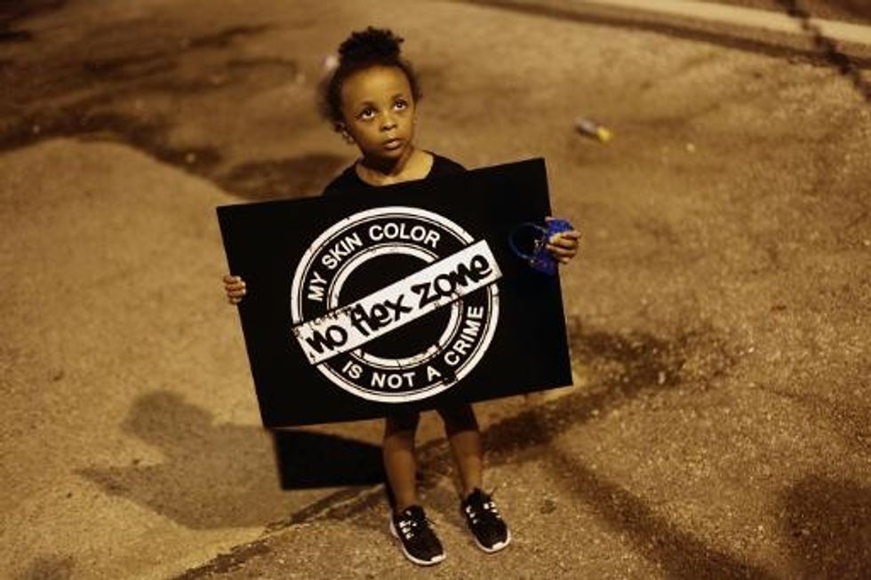 Ferguson Protests Subdued And Smaller As National Guard Pulls Out