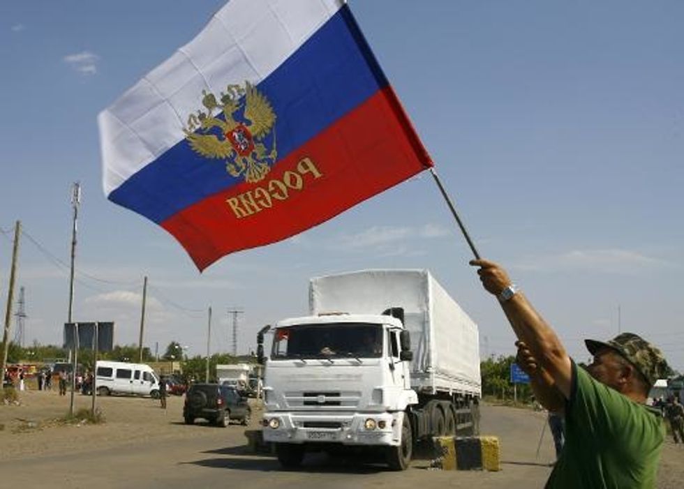 Kiev Accuses Russia Of ‘Invasion’ As Aid Convoy Crosses Border
