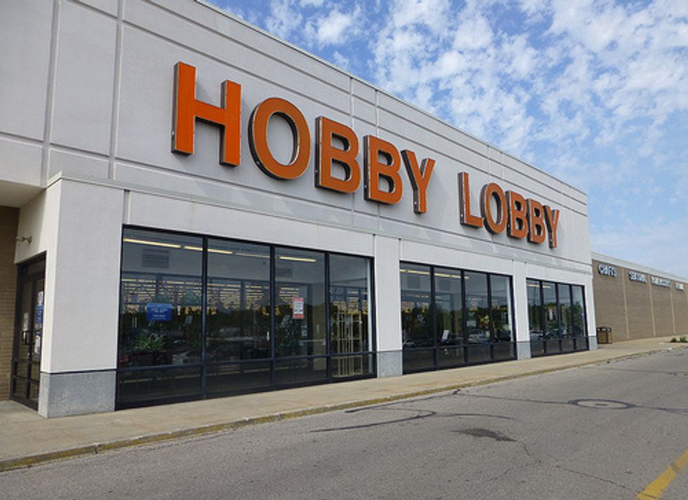 Wasserman Schultz Visits Hobby Lobby Store — To Urge A Boycott