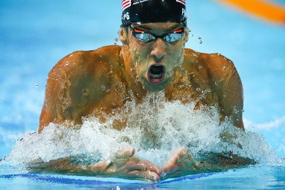 Swim Star Phelps’ Form Suggests Olympics Story Not Over