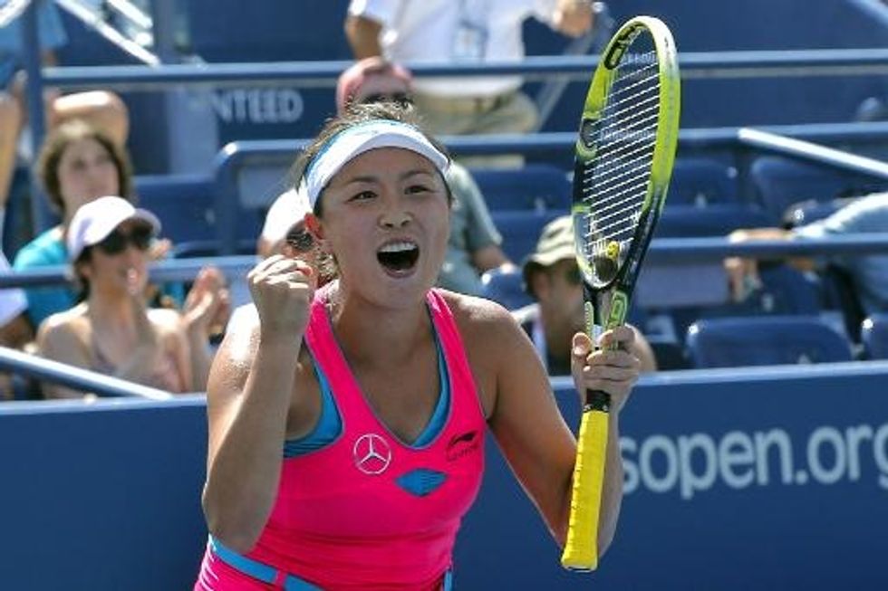 No Let-Down As Peng Reaches U.S. Open Last 16