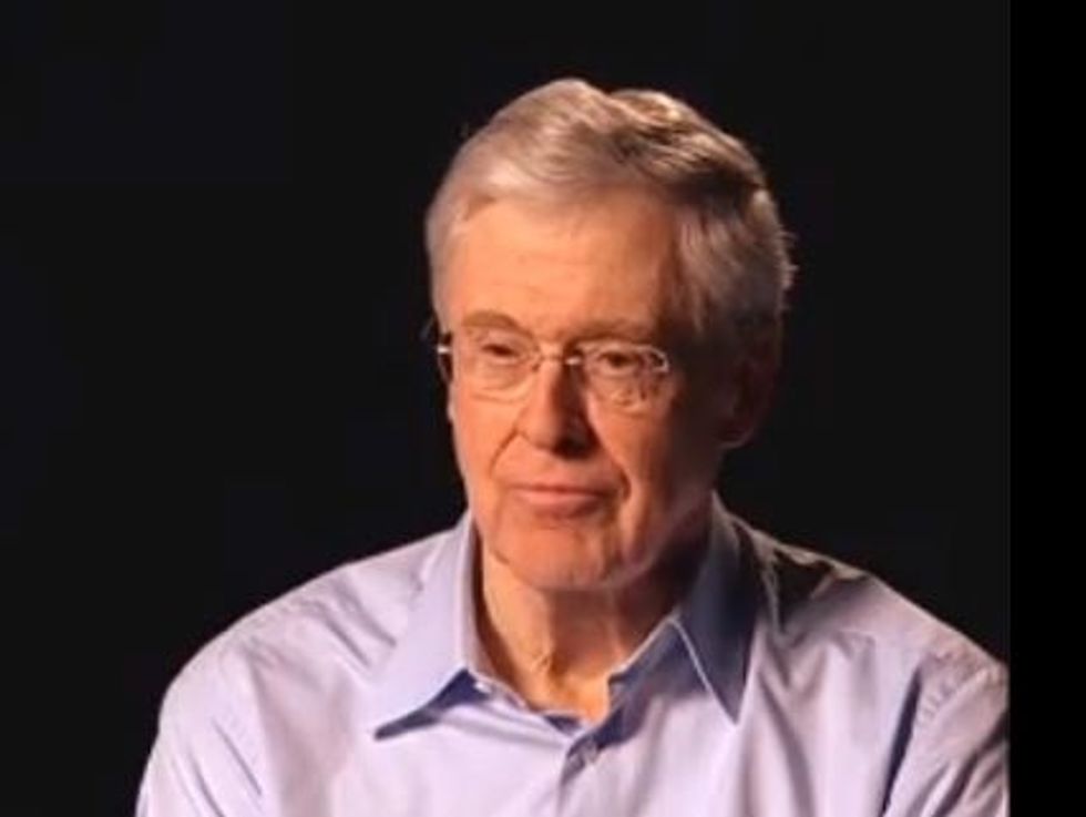 Charles Koch Personally Founded Group Protecting Oil Industry Hand-Outs, Documents Reveal