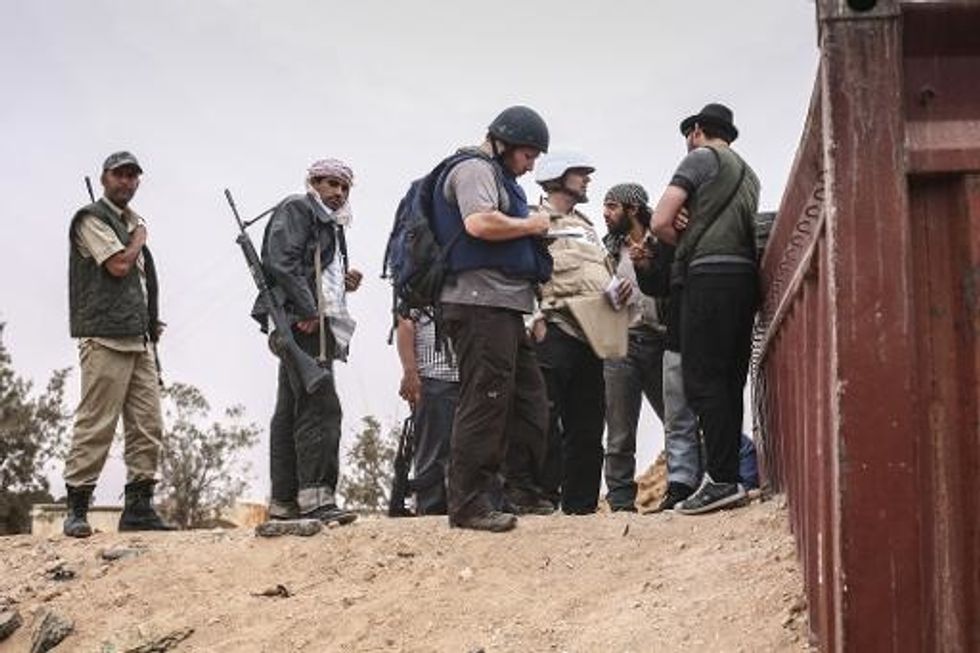 Hundreds Gather For Memorial Service For Beheaded Journalist Steven Sotloff