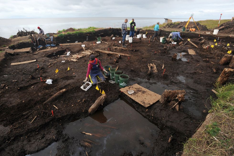 Archaeologists Rush To Save Yup’ik Treasures Threatened By Vanishing Shoreline