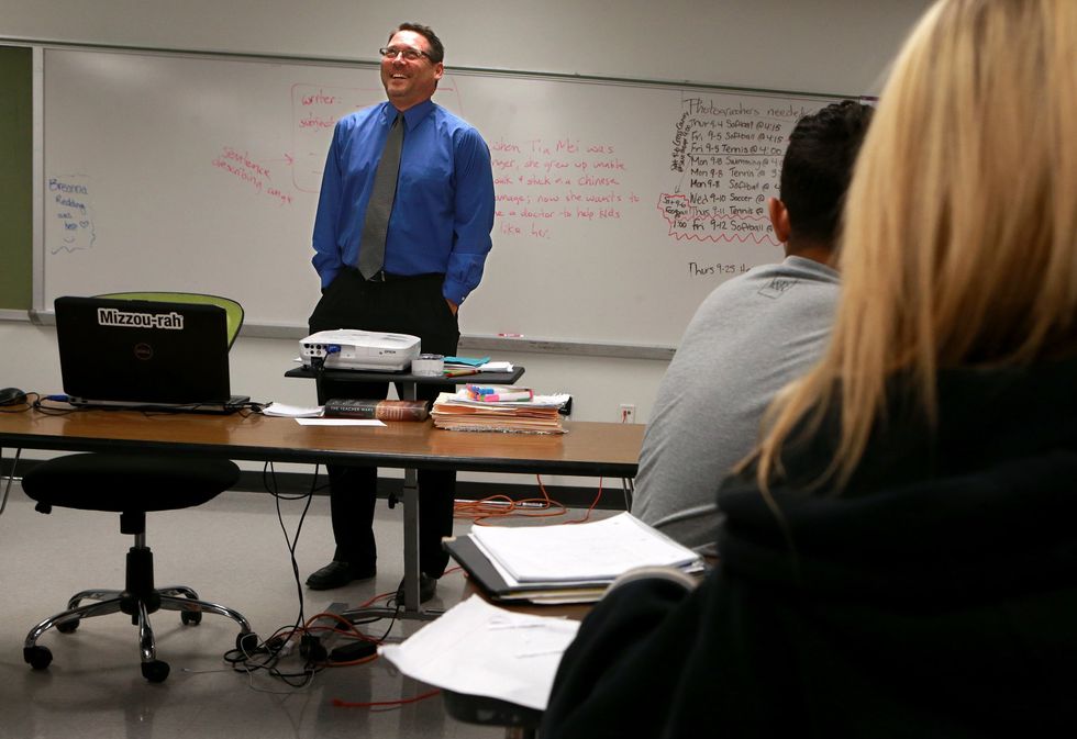 In An Effort To Make A Lesson Better, Missouri’s Teacher Of The Year Found Himself In The Middle Of Violence