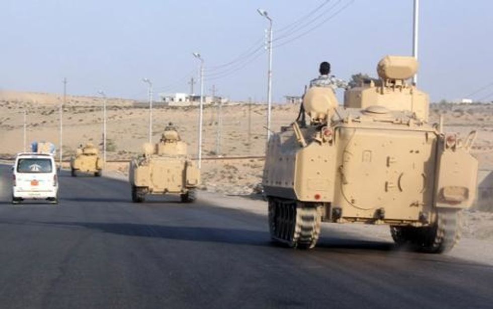Roadside Bomb Kills 6 Egyptian Police Officers In The Sinai Peninsula