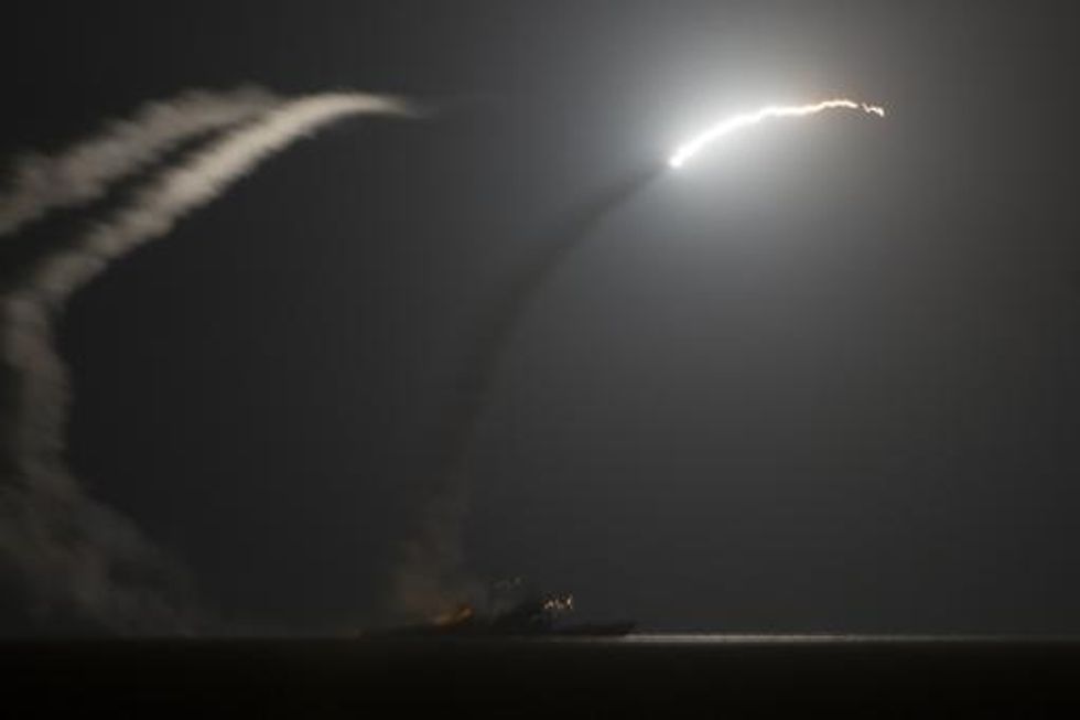 Coalition Strikes Jihadists Near Besieged Syria Town