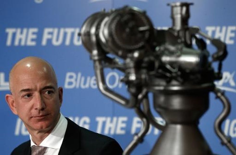 Amazon Founder Strikes Deal To Build U.S. Rocket Engines