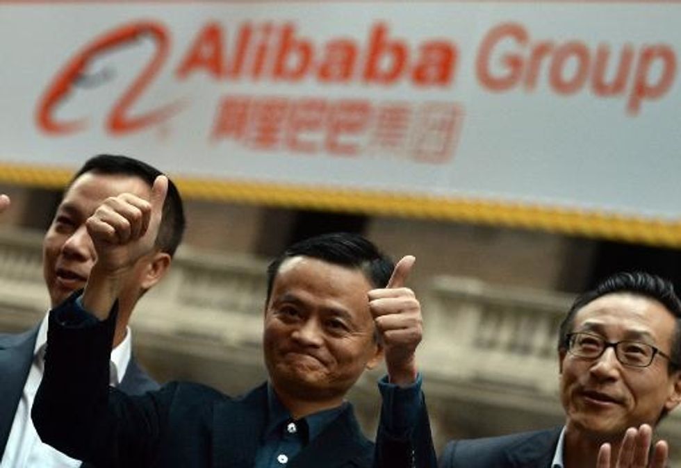 Alibaba Surges In Wall Street Debut