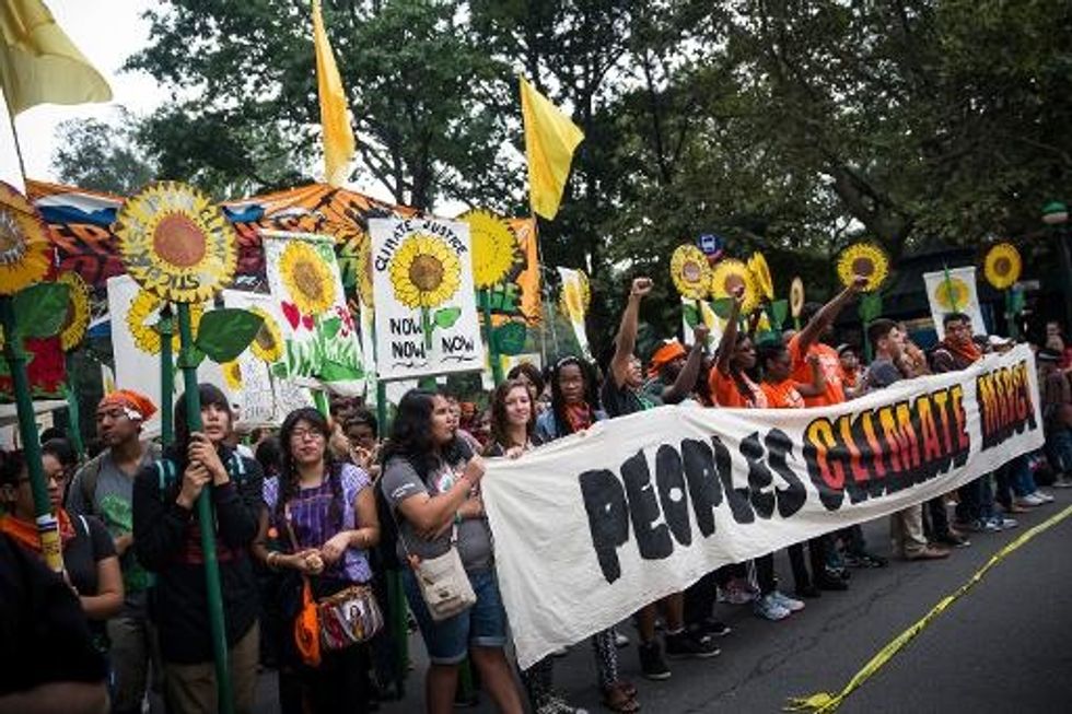 March In New York Focuses On Climate Change