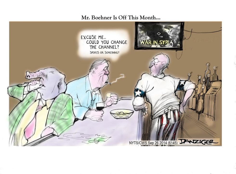 Mr. Boehner Is Off This Month