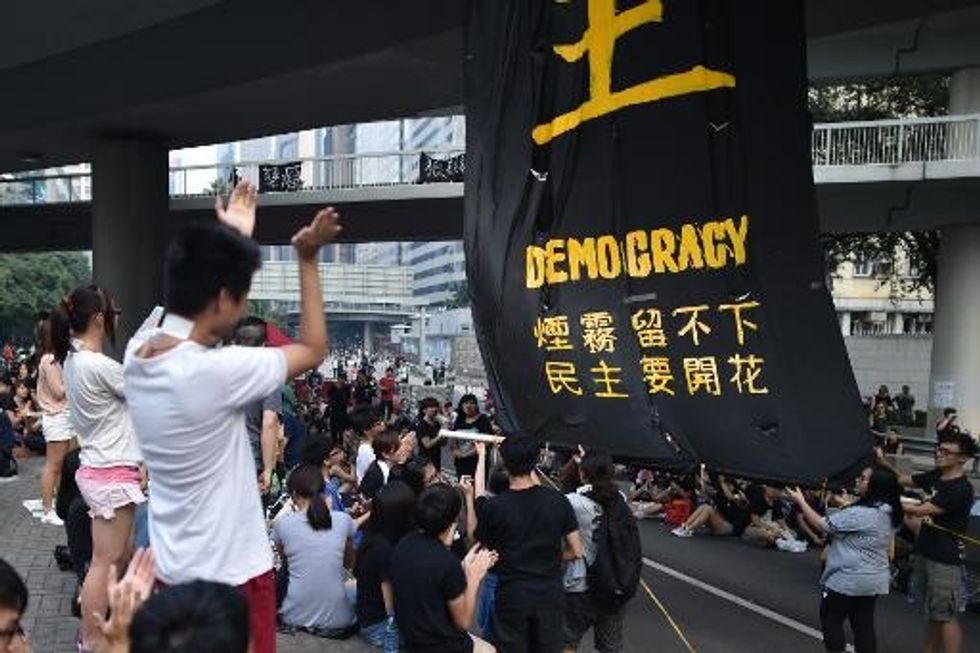 Hong Kong Protesters Reject City Leader’s Call To End Rallies