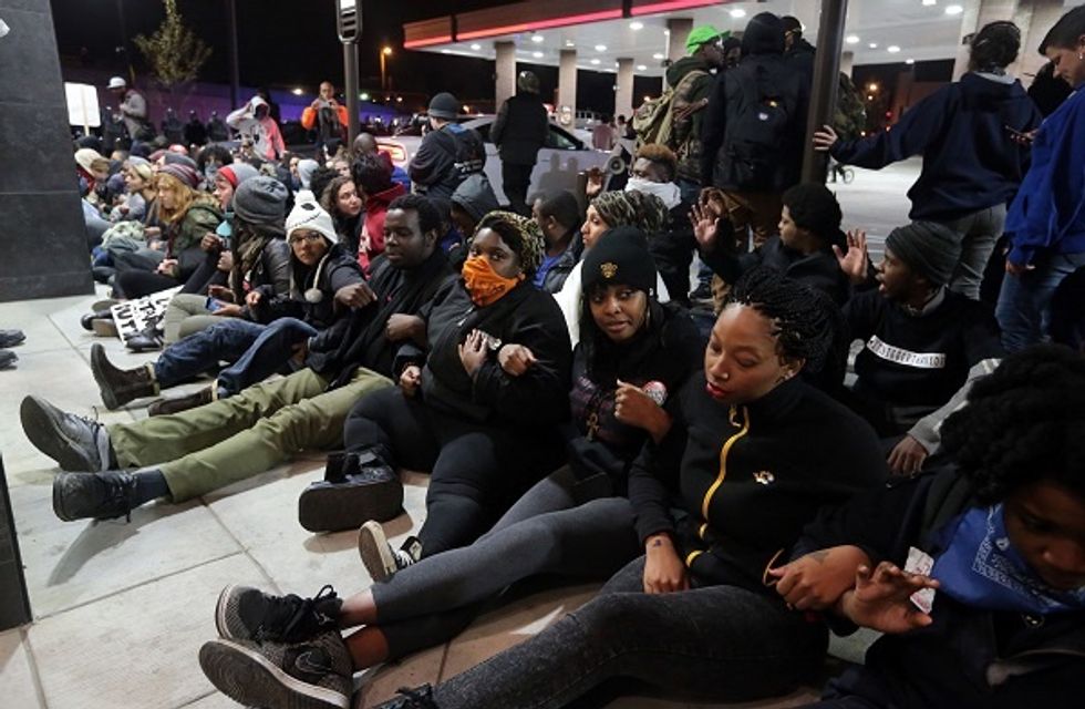 ‘Ferguson October’ Rally Highlights Divide Among St. Louis Activists