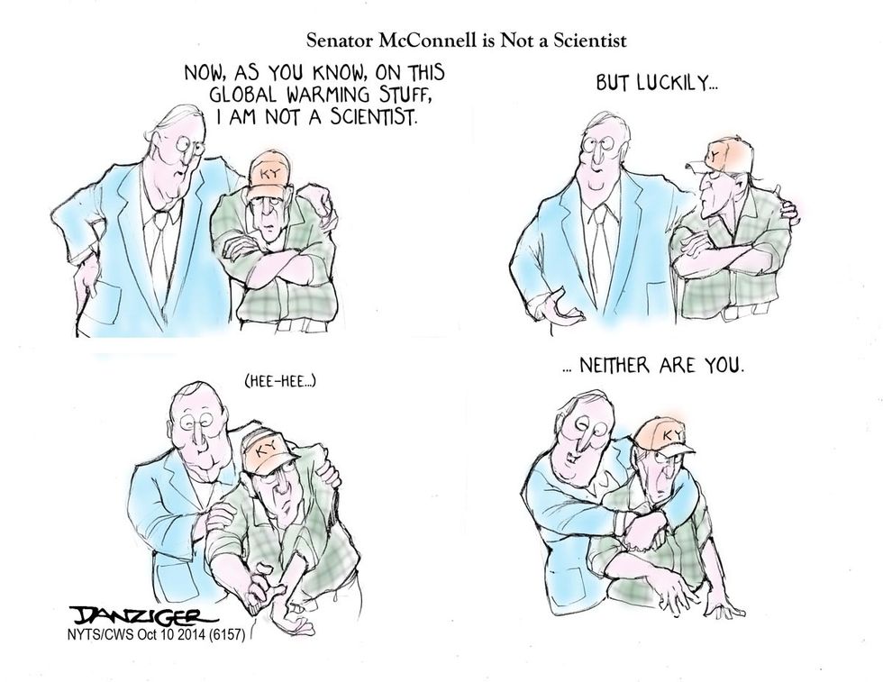 Mitch McConnell Is Not A Scientist