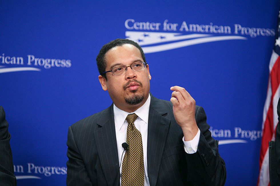 Despite His Safe Seat, Ellison Plunges Into Race