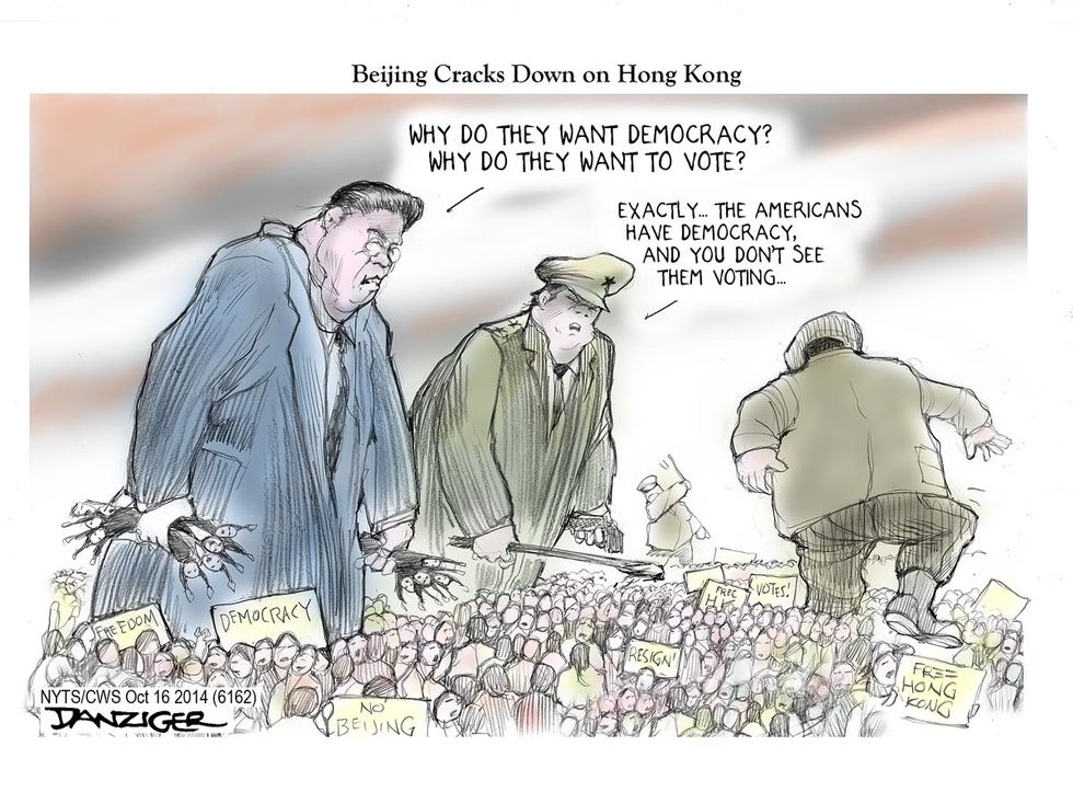 Beijing Cracks Down On Hong Kong