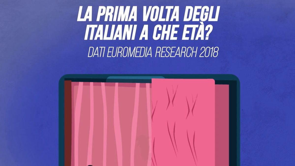 Sesso, a che età la prima volta