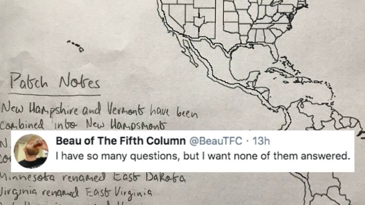 Dad Finds Map That His Teen Daughter Is 'Working On', And Some Of The New Additions Are Hilariously Alarming