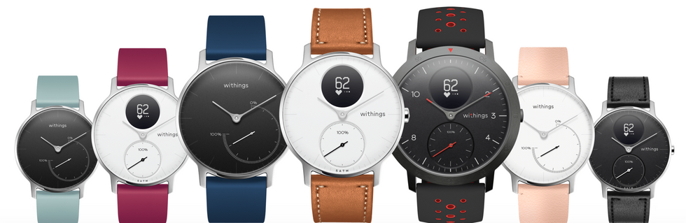 Withings smartwatch range