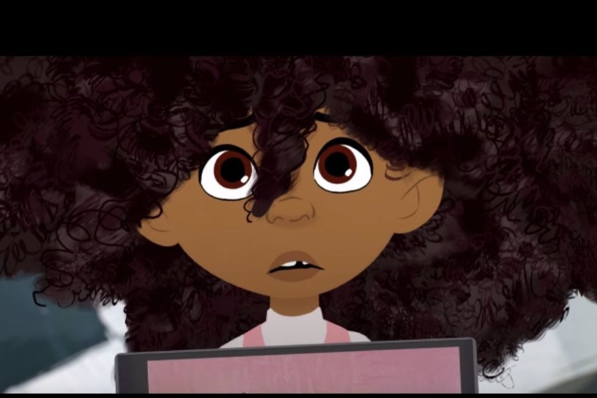 Grab a tissue and watch the 6-minute short film 'Hair Love.' You'll see why it won an Oscar.