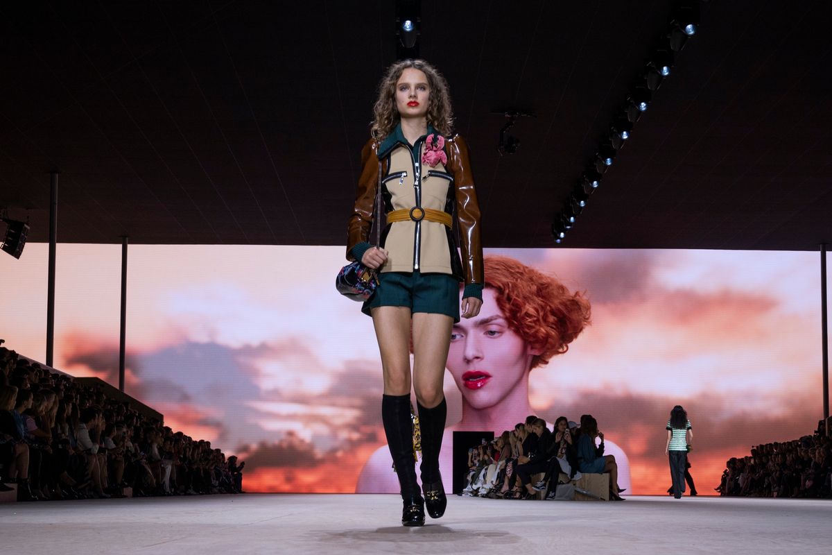 Louis Vuitton Used an Actual Time Machine for Fall 2020 - PAPER Magazine
