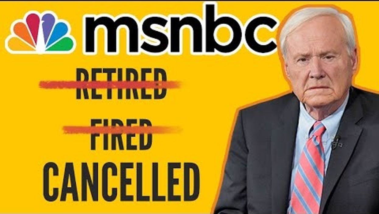 FIRED OR CANCELLED?: Chris Matthews retires on-air, leaves MID-BROADCAST