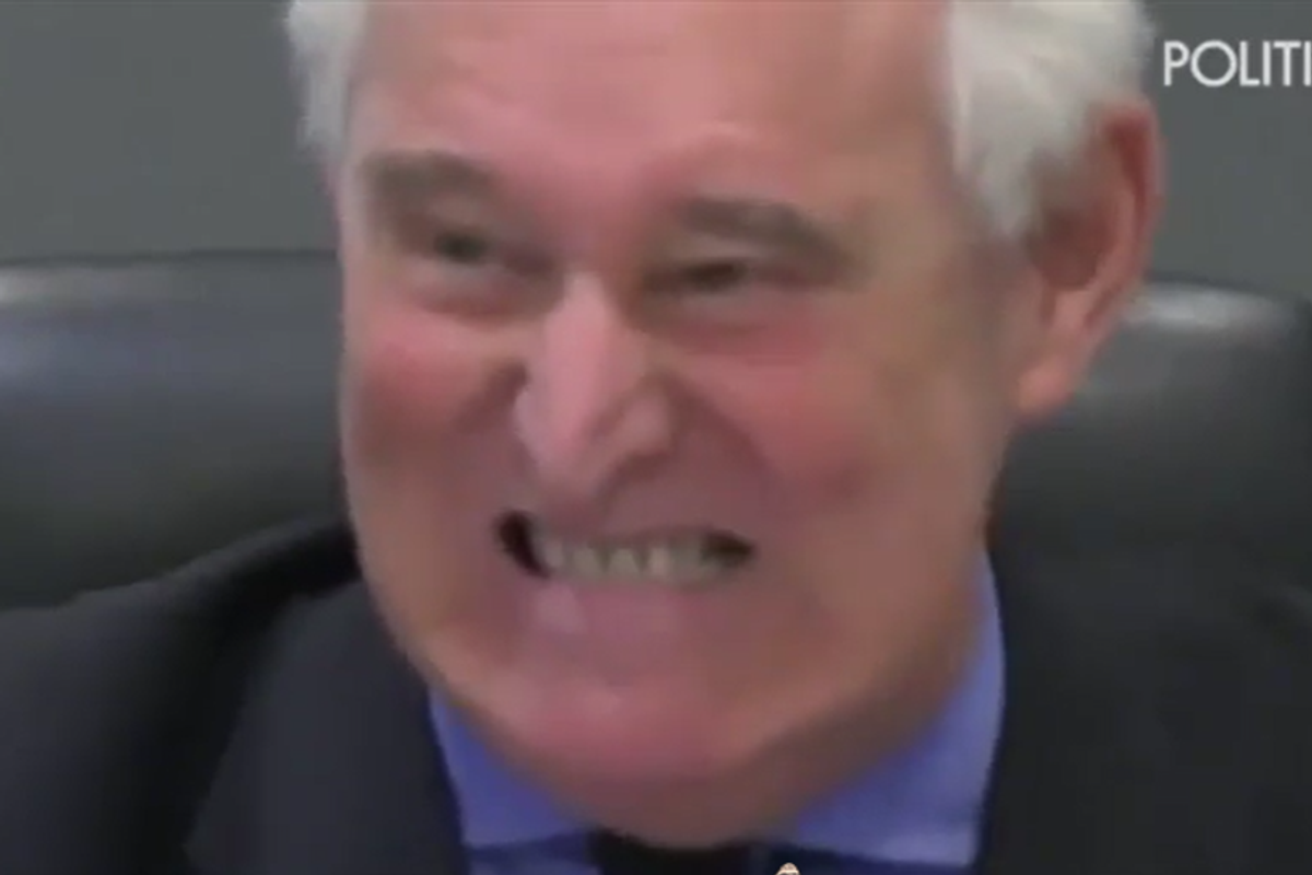Maybe Roger Stone Just High On CHRIST, You Dicks
