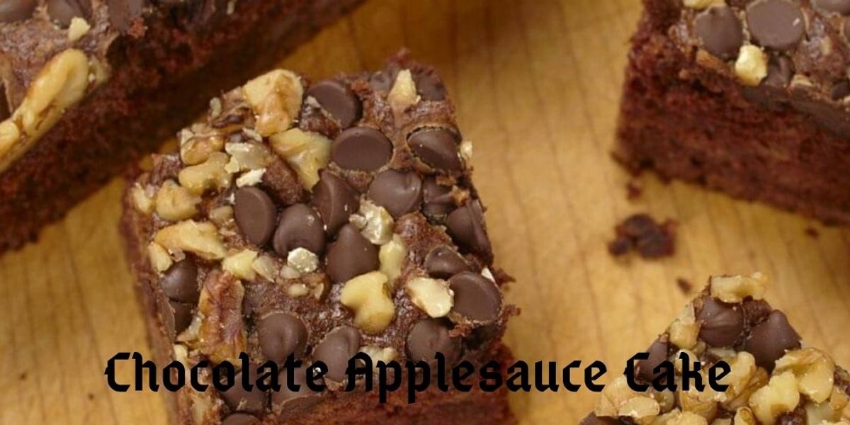 Chocolate Applesauce Cake My Recipe Magic