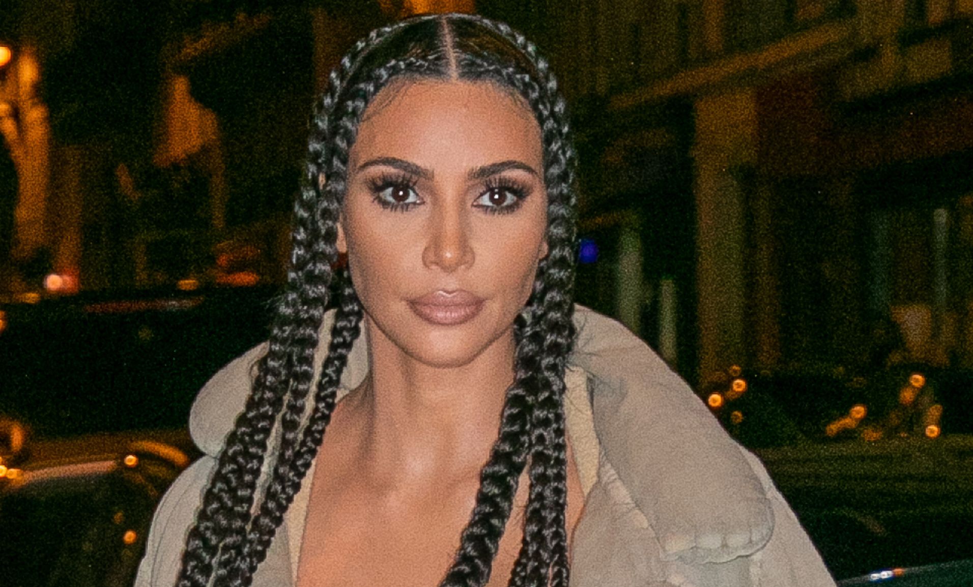 Kim Kardashian Tries To Defend Wearing Fulani Braids To The MTV Movie  TV  Awards  HuffPost Life