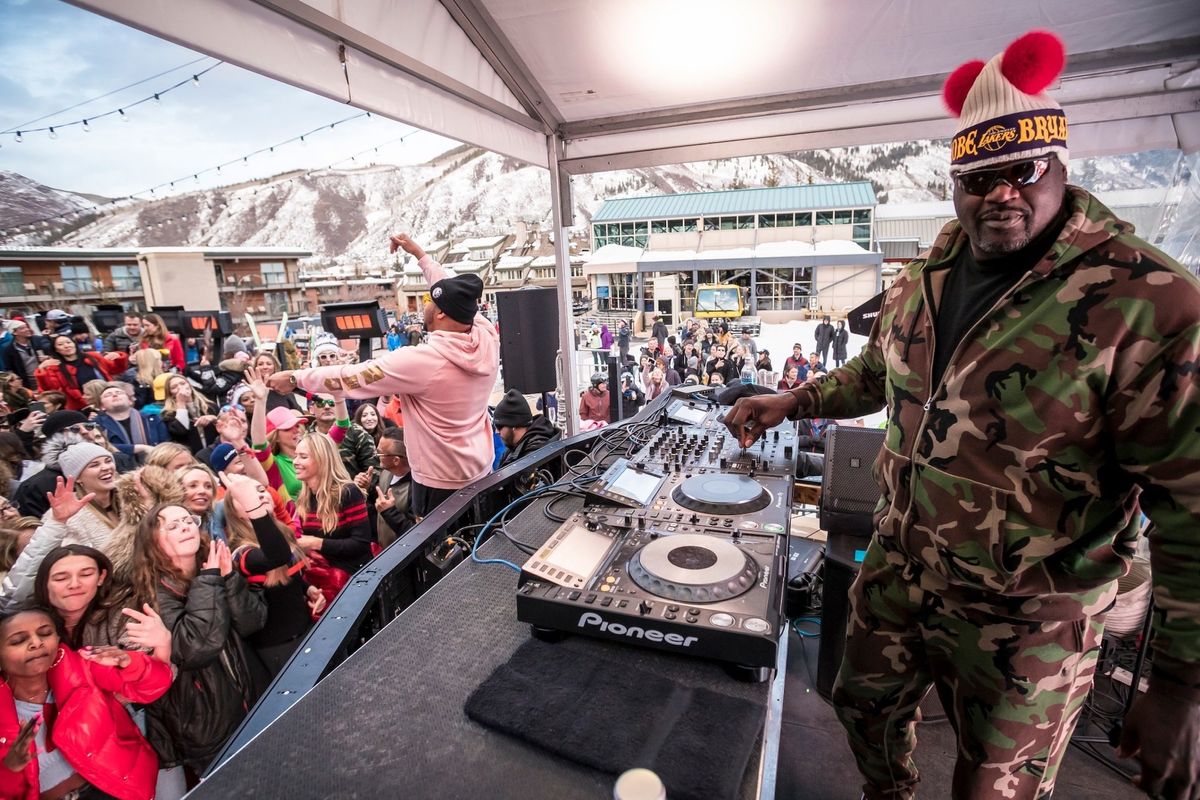 Shaq DJ'd An Apres Ski Party In Aspen - PAPER Magazine