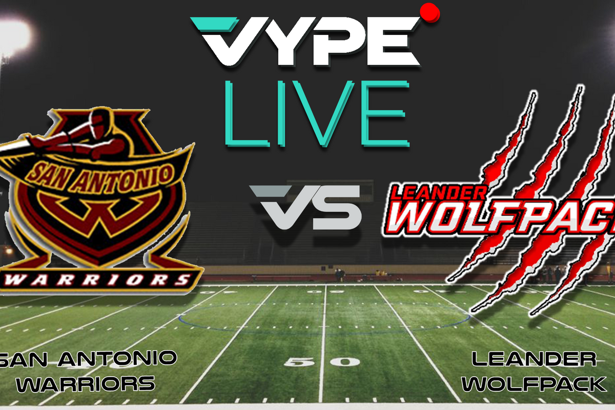 VYPE Live Minor Pro Football: San Antonio Warriors vs. Leander Wolfpack