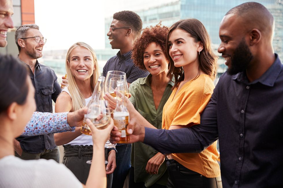 A company celebrates Employee Appreciation Day with an office outing